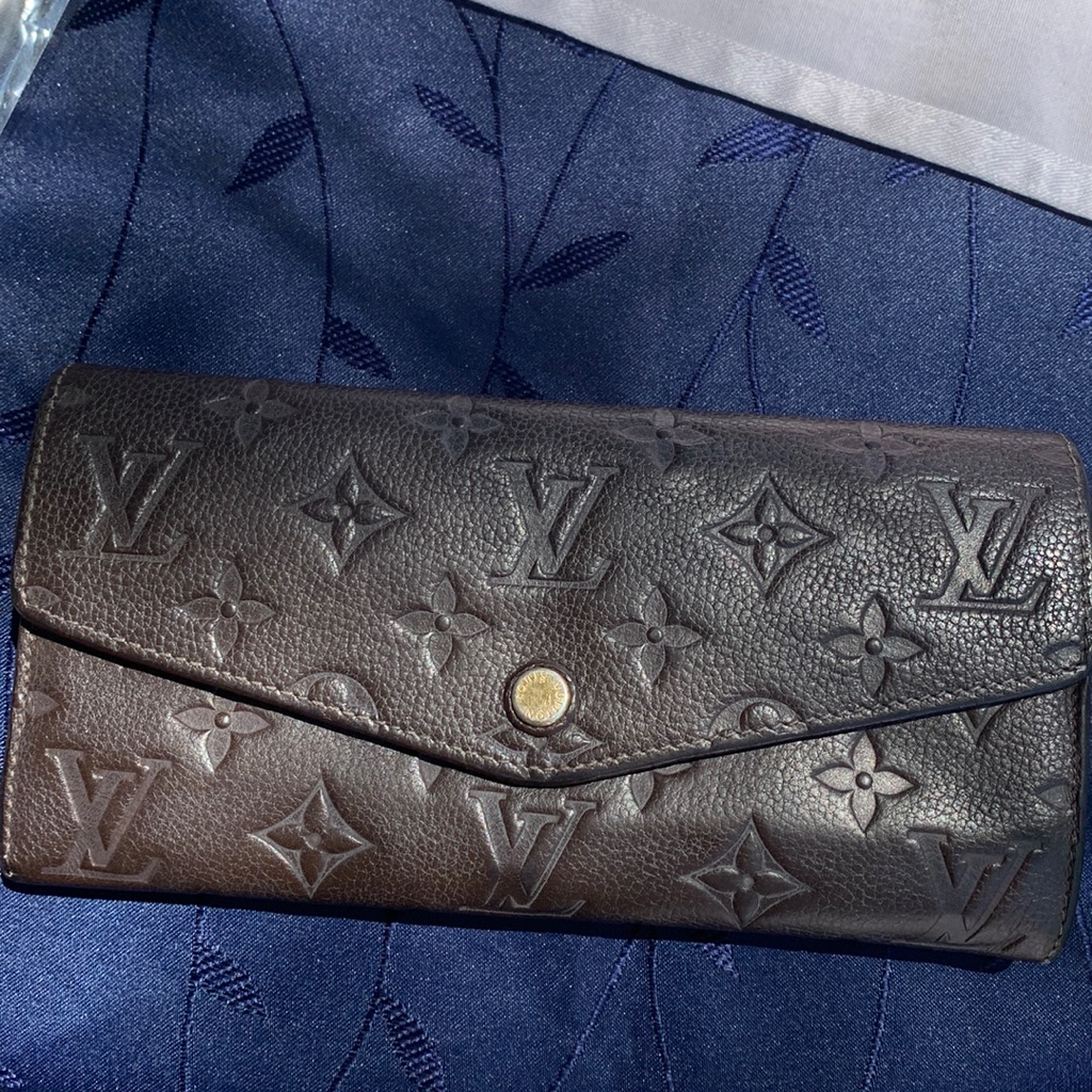 Louis Vuitton Long Wallet Empreinte 2 Pieces